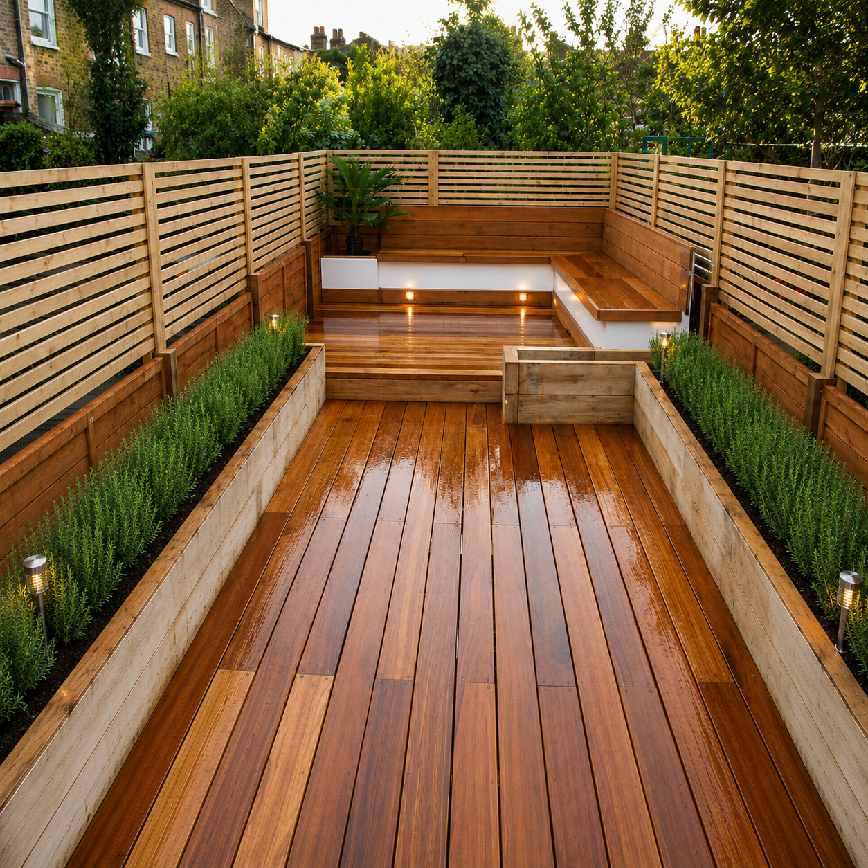 Hardwood Deck Build